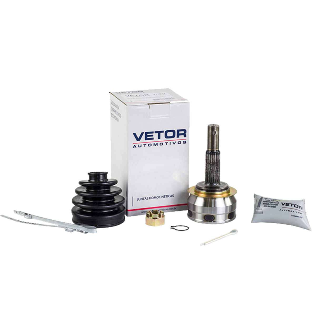 Junta Homocinética Fixa Lado Roda Vetor VT5012 GM Corsa Celta Classic Prisma 1.0 1.4 1.6 28 Dentes